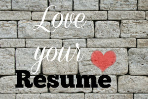 Love Your Resume